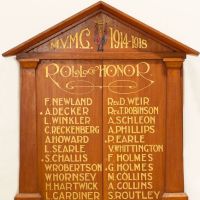 Marshalltown Young Men's Club Roll of Honor
