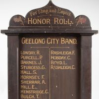 Geelong City Band Honor Roll