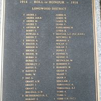 Longwood District War Memorial 