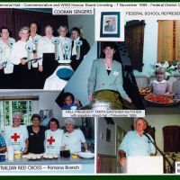 Federal Memorial Hall Commemorative and WW2 Honour Board Unveiling 7 November 1999