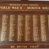 Bendigo High School Honour Roll 