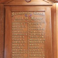 Freshwater Creek Roll of Honor