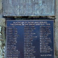Tourello AOH Memorial Plaque