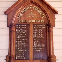 Garibaldi WW1 Roll of Honour