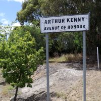 Arthur Kenny AOH Road Sign