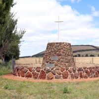 Memorial Cairn at Avenue and Weatherboard Roads