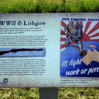 Bowenfels (Lithgow) 3.7" Anti-Aircraft Gun Emplacement Memorial Interpretative Board