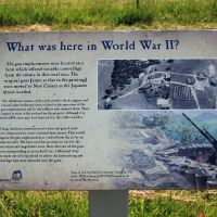 Bowenfels (Lithgow) 3.7" Anti-Aircraft Gun Emplacement Memorial Interpretative Board