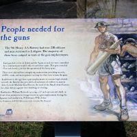 Bowenfels (Lithgow) 3.7" Anti-Aircraft Gun Emplacement Memorial Interpretative Board