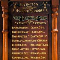 Irvington Public School Roll of Honour 