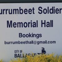 Burrumbeet Soldiers Memorial Hall
