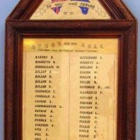 Specimen Hill Sunday School Honor Roll