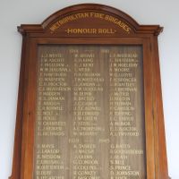 Metropolitan Fire Brigades Honour Roll