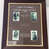 Roll of Honour, Sheoaks State School, located at the Meredith Historical Interest Group