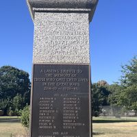 Plaques of those who served First and Second World Wars, Avenel