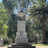 Murchison War Memorial, Murchison Public Gardens
