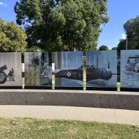 Panels of those who served in subsequent wars