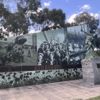 WW2 and Vietnam War panels