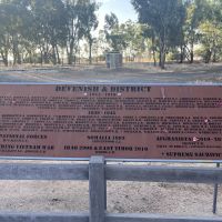 Devenish and District Honour Roll, just near the Silo Art