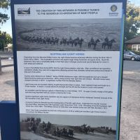 Explanatory panel - Australian Light Horse