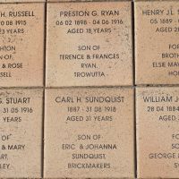ANZAC Centenary Project, Kings Park, Stanley, Tasmania