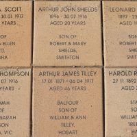ANZAC Centenary Project, Kings Park, Stanley, Tasmania