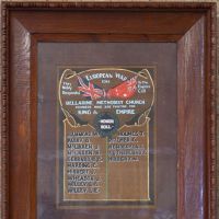 Bellarine Methodist Church Honor Roll