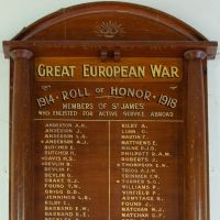 St James Anglican Church Roll of Honor
