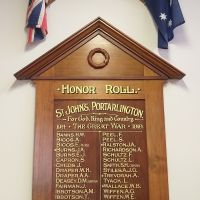 St John's Anglican Church Honor Roll