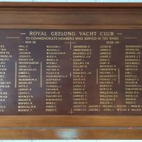 Royal Geelong Yacht Club Honor Roll
