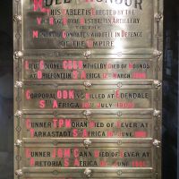 Victorian Regiment Royal Australian Artillery Roll of Honour 