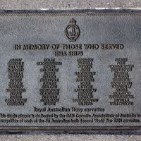 Royal Australian Navy Corvette Association Memorial Plaque