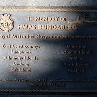 HMAS Bundaberg Memorial Plaque