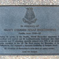 HMAS Shropshire (Heavy Cruiser) Memorial Plaque