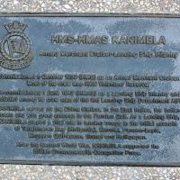 HMS - HMAS Kanimbla Armed Merchant Cruiser Memorial Plaque