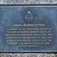 HMAS Rushcutter Memorial Plaque