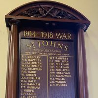 St Johns Anglican Church Nagambie Honor Roll