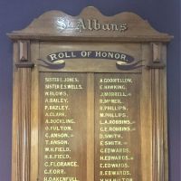 St Albans Church of England Roll of Honour