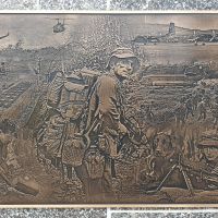 Bronze plaque Vietnam War