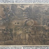 Bronze Plaque Vietnam War 