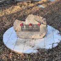Side monument for Korean War