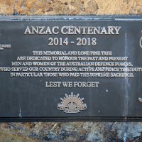 White Hills Cemetery Lone Pine Plaque