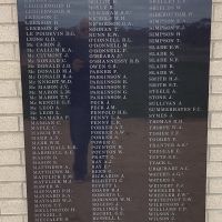 Millewa Memorial Wall (L-Z) & Korea