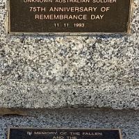 Plaques: 75th & 100th Anniversary of Rememberance Day