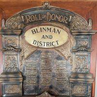 Blinman & District Roll of Honour 1914 - 1919