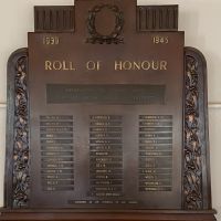 Blinman & District Roll of Honour 1939 - 1945