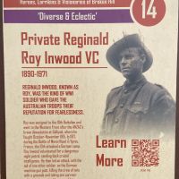 Private Reginald Ray Inwood VC