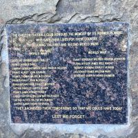 Detail of plaque