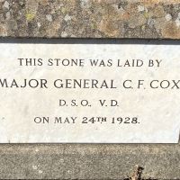 Maj. Gen. C.F. Cox 24 May 1928