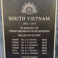 South Vietnam Plaque